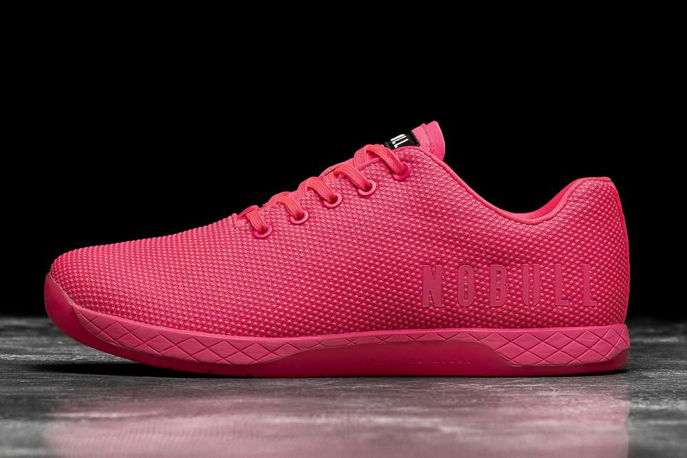 NOBULL Men's Training Shoes - Neon Pink - Ireland (9617QHIRO)